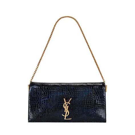 ysl reversible suede bag|ysl crocodile crossbody bag.